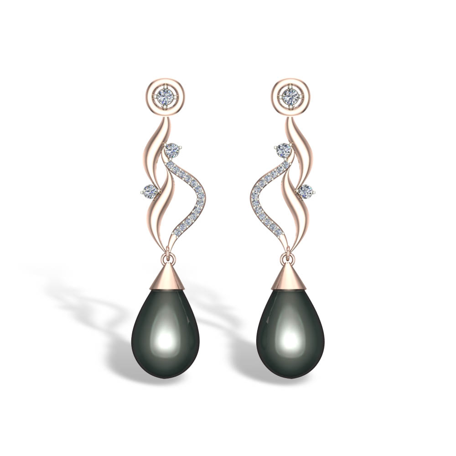 Leona Diamond Earring Online Jewellery Shopping India Dishis